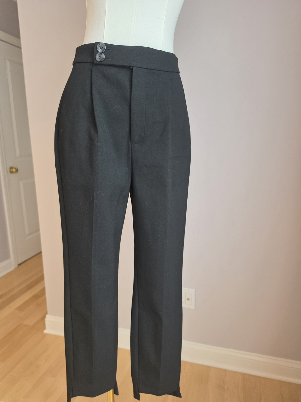Ted Baker London Black Tailored Dress Pants